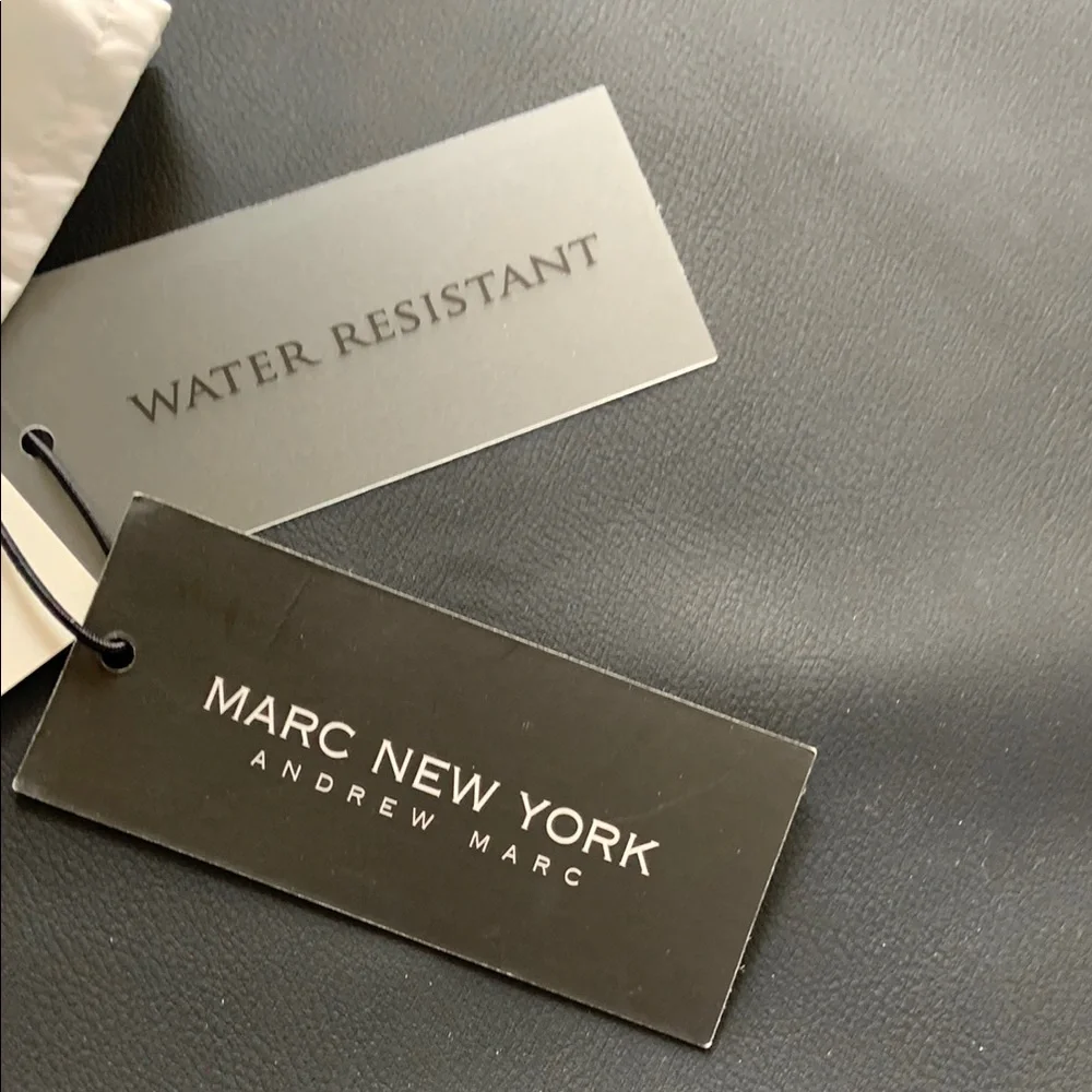 NWT Marc New York White Water Resistant Cinch Waist Utility Jacket L